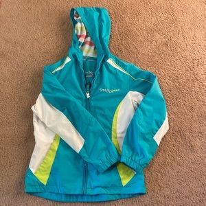 Girls medium 10/12 Zero Exposure light weight jacket